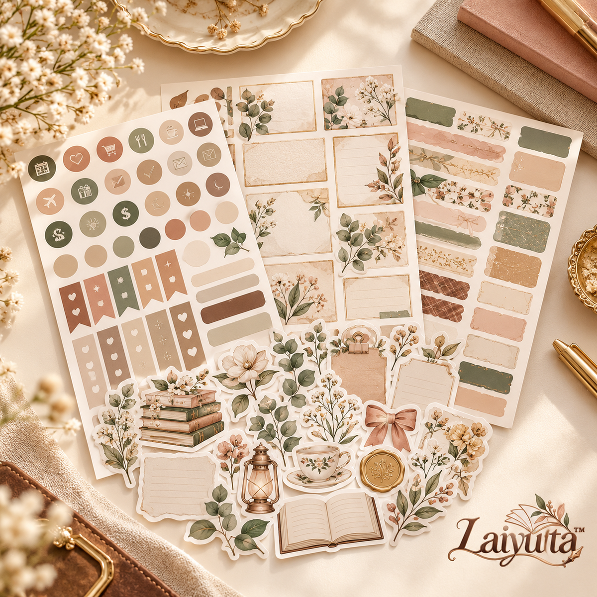 Laiyuta™ Botanical Planner Sticker Pack product image